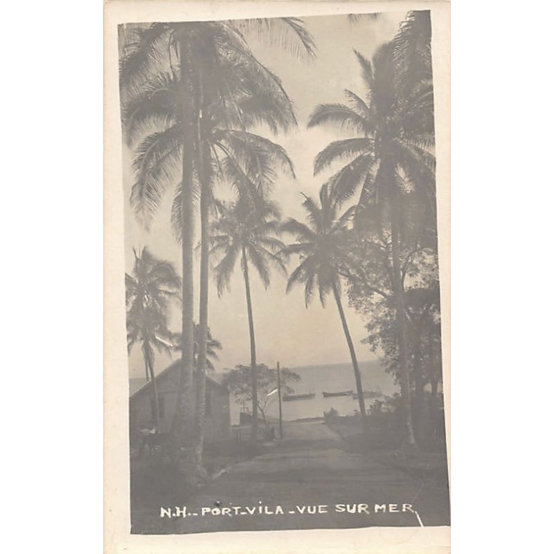 Rare collectable postcards of Vanuatu (New Hebrides). Vintage Postcards of Vanuatu (New Hebrides)
