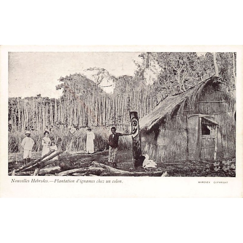Rare collectable postcards of Vanuatu (New Hebrides). Vintage Postcards of Vanuatu (New Hebrides)
