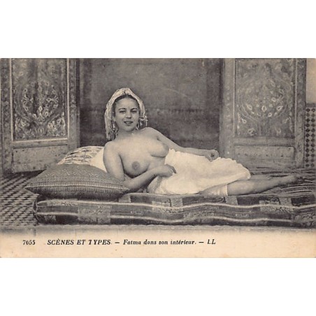 Rare collectable postcards of ETHNIC NUDE. Vintage Postcards of ETHNIC NUDE