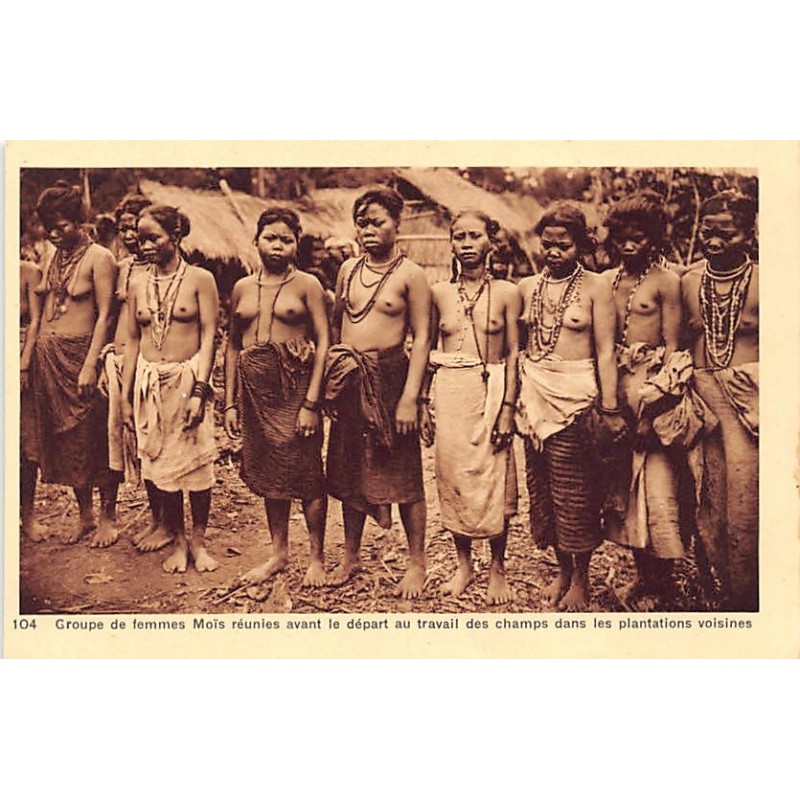 Rare collectable postcards of ETHNIC NUDE. Vintage Postcards of ETHNIC NUDE