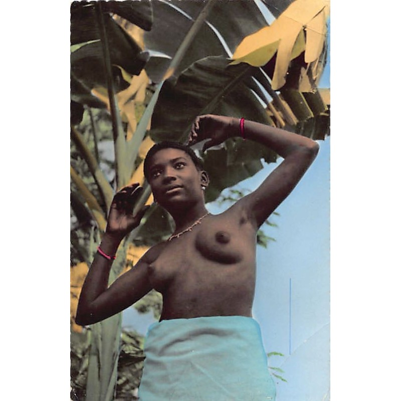 Rare collectable postcards of ETHNIC NUDE. Vintage Postcards of ETHNIC NUDE