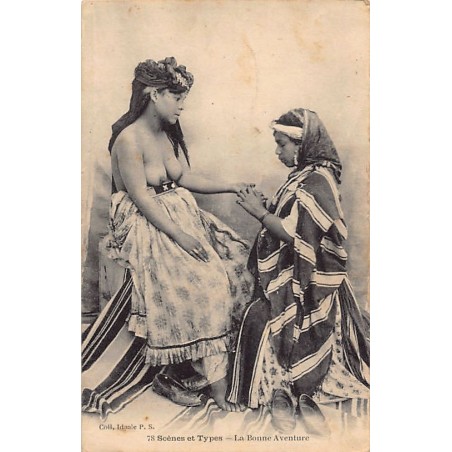 Rare collectable postcards of ETHNIC NUDE. Vintage Postcards of ETHNIC NUDE