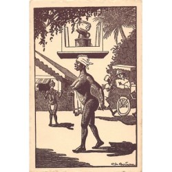 Rare collectable postcards of ETHNIC NUDE. Vintage Postcards of ETHNIC NUDE