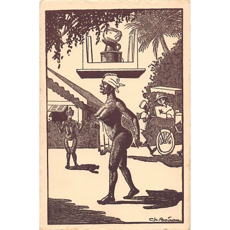 Rare collectable postcards of ETHNIC NUDE. Vintage Postcards of ETHNIC NUDE