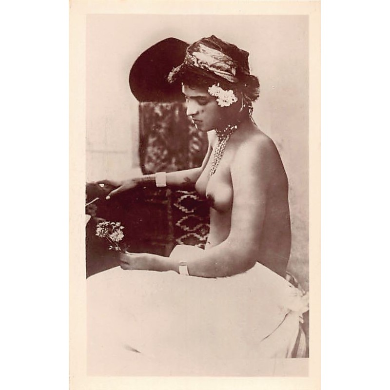 Rare collectable postcards of ETHNIC NUDE. Vintage Postcards of ETHNIC NUDE