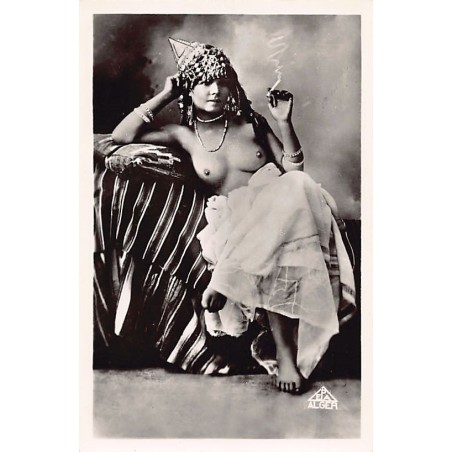 Rare collectable postcards of ETHNIC NUDE. Vintage Postcards of ETHNIC NUDE