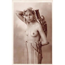 Rare collectable postcards of ETHNIC NUDE. Vintage Postcards of ETHNIC NUDE
