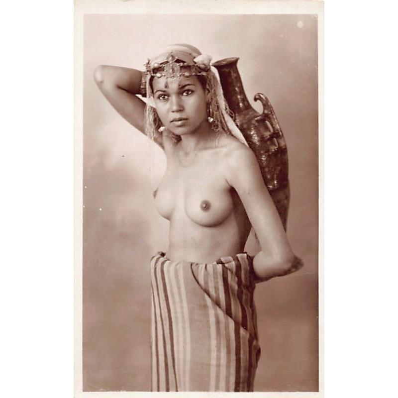 Rare collectable postcards of ETHNIC NUDE. Vintage Postcards of ETHNIC NUDE