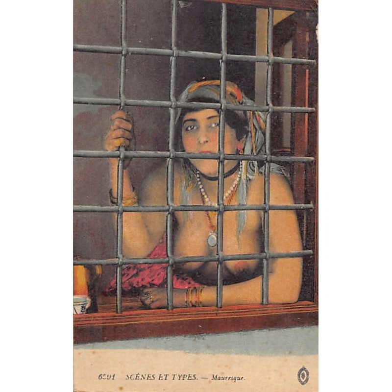Rare collectable postcards of ETHNIC NUDE. Vintage Postcards of ETHNIC NUDE