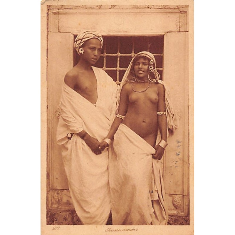 Rare collectable postcards of ETHNIC NUDE. Vintage Postcards of ETHNIC NUDE