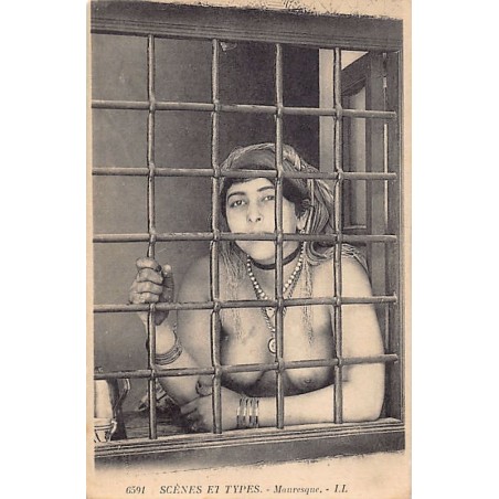Rare collectable postcards of ETHNIC NUDE. Vintage Postcards of ETHNIC NUDE