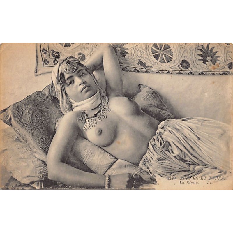 Rare collectable postcards of ETHNIC NUDE. Vintage Postcards of ETHNIC NUDE