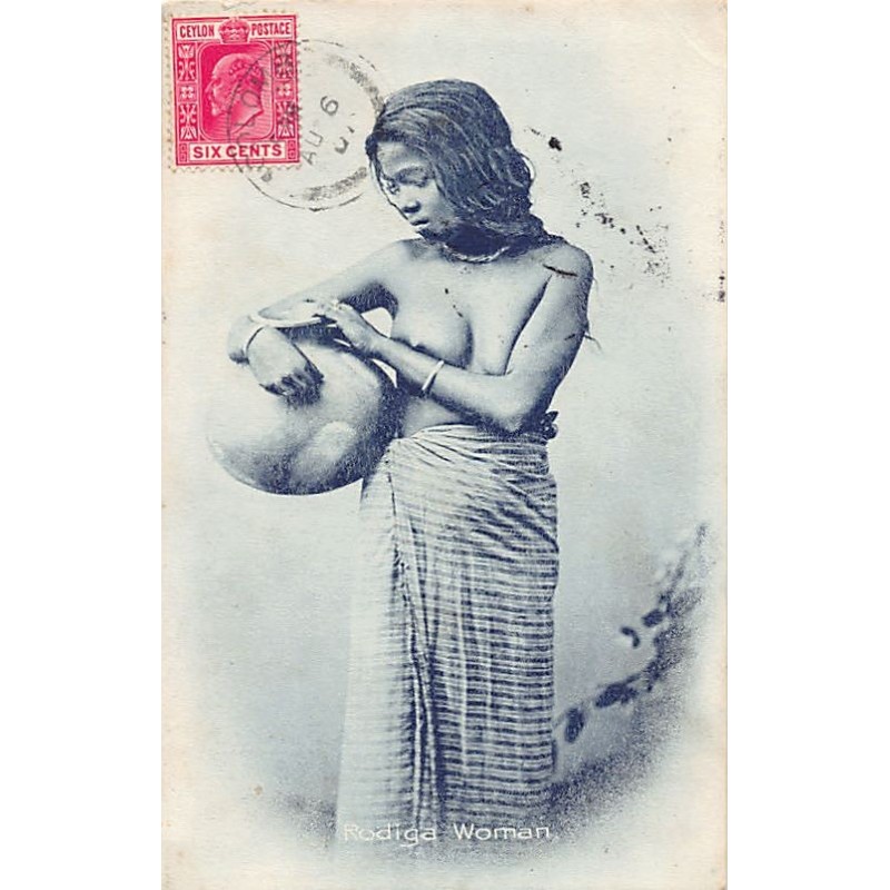 Rare collectable postcards of ETHNIC NUDE. Vintage Postcards of ETHNIC NUDE