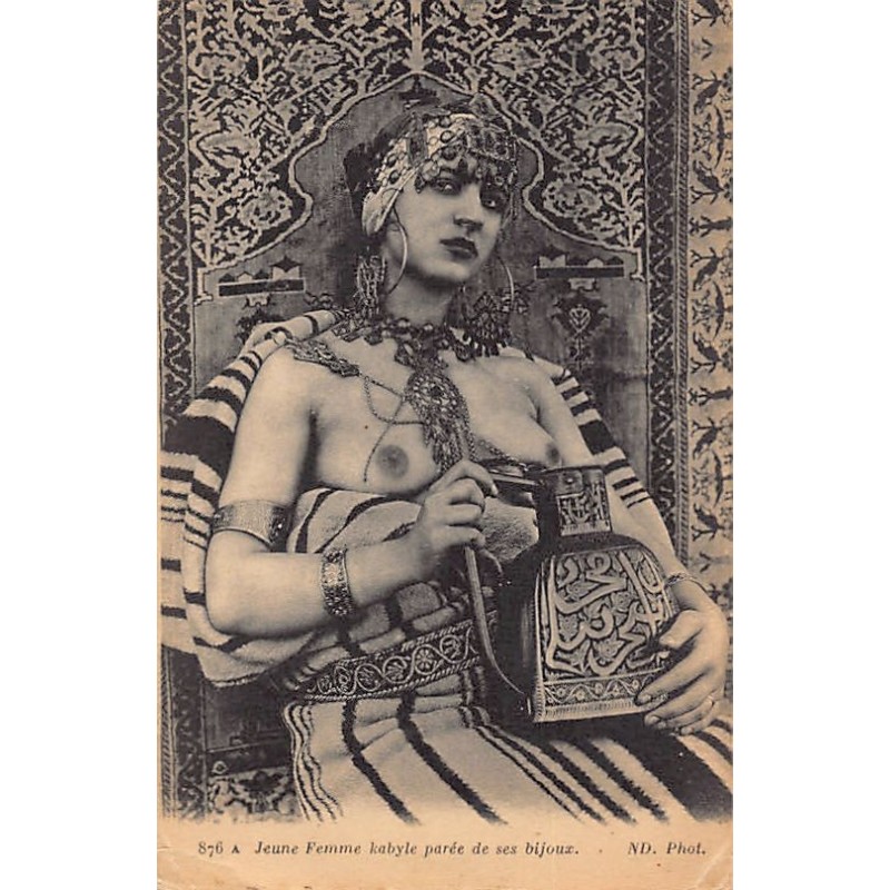 Rare collectable postcards of ETHNIC NUDE. Vintage Postcards of ETHNIC NUDE