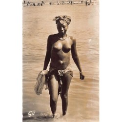 Rare collectable postcards of ETHNIC NUDE. Vintage Postcards of ETHNIC NUDE