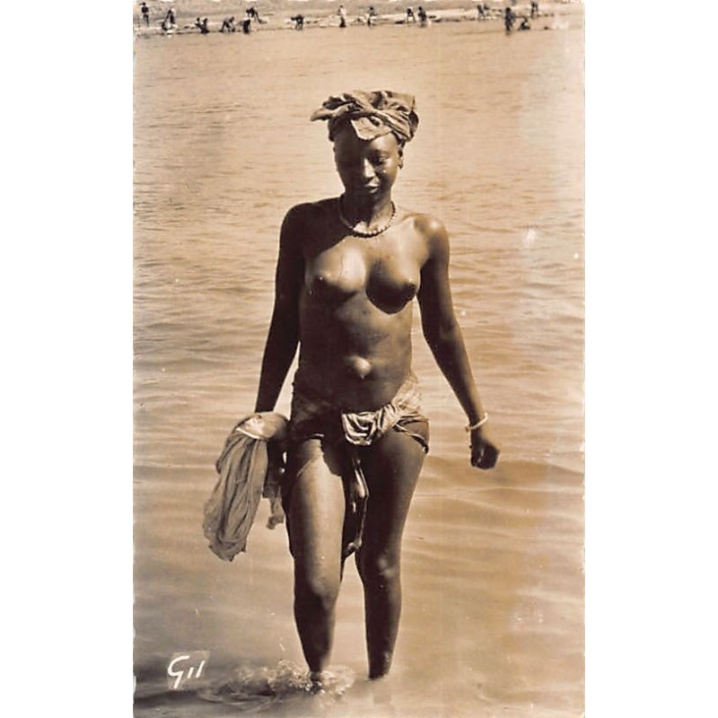 Rare collectable postcards of ETHNIC NUDE. Vintage Postcards of ETHNIC NUDE
