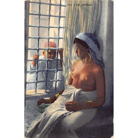 Rare collectable postcards of ETHNIC NUDE. Vintage Postcards of ETHNIC NUDE