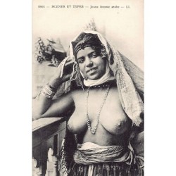 Rare collectable postcards of ETHNIC NUDE. Vintage Postcards of ETHNIC NUDE