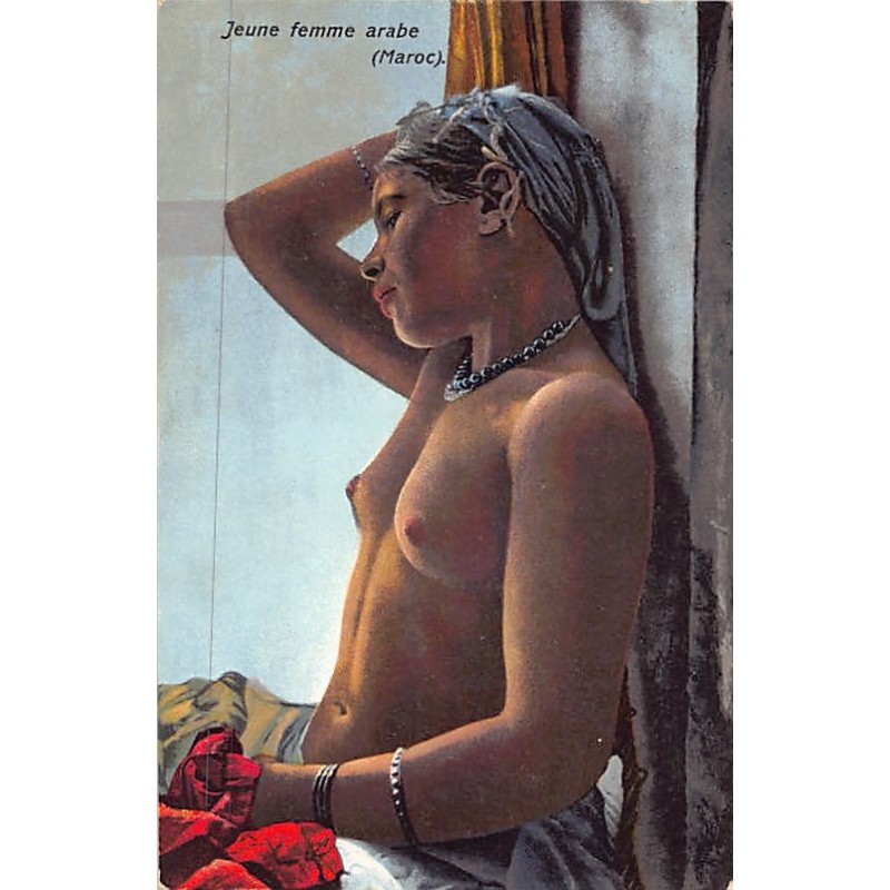 Rare collectable postcards of ETHNIC NUDE. Vintage Postcards of ETHNIC NUDE