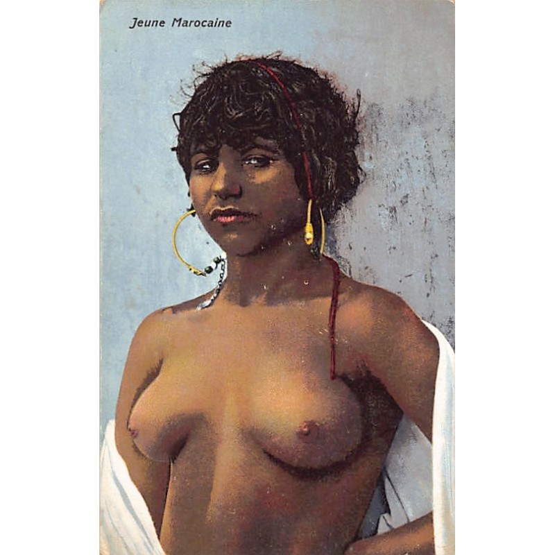 Rare collectable postcards of ETHNIC NUDE. Vintage Postcards of ETHNIC NUDE