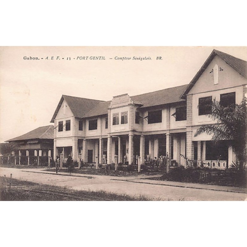 Rare collectable postcards of GABON. Vintage Postcards of GABON