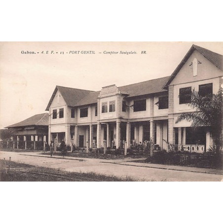 Rare collectable postcards of GABON. Vintage Postcards of GABON