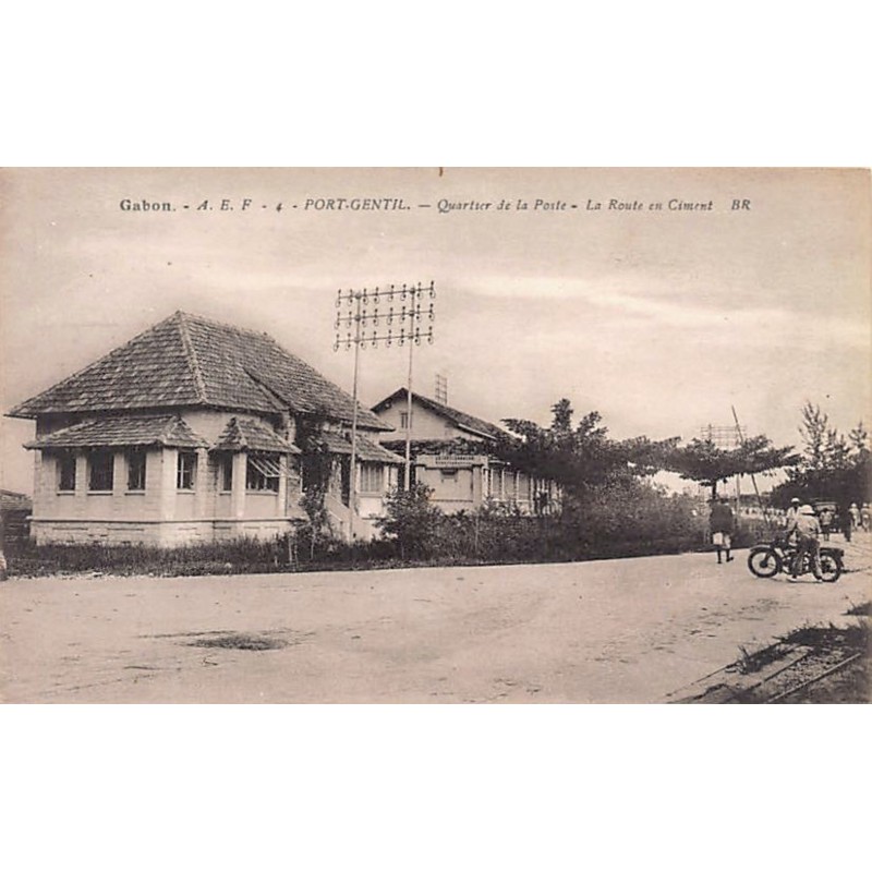 Rare collectable postcards of GABON. Vintage Postcards of GABON