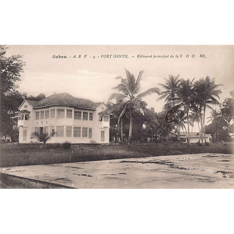 Rare collectable postcards of GABON. Vintage Postcards of GABON