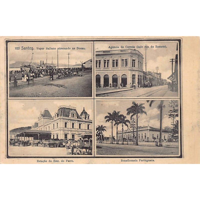 Rare collectable postcards of Brazil. Vintage Postcards of Brazil