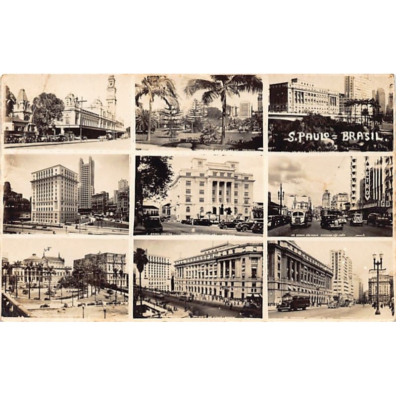 Rare collectable postcards of Brazil. Vintage Postcards of Brazil