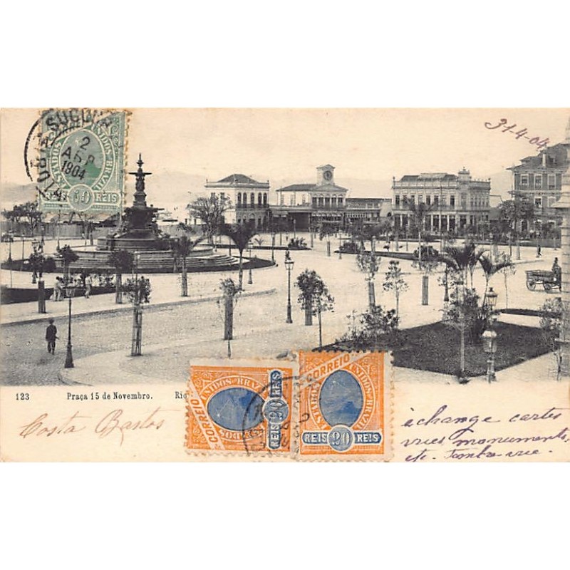 Rare collectable postcards of Brazil. Vintage Postcards of Brazil