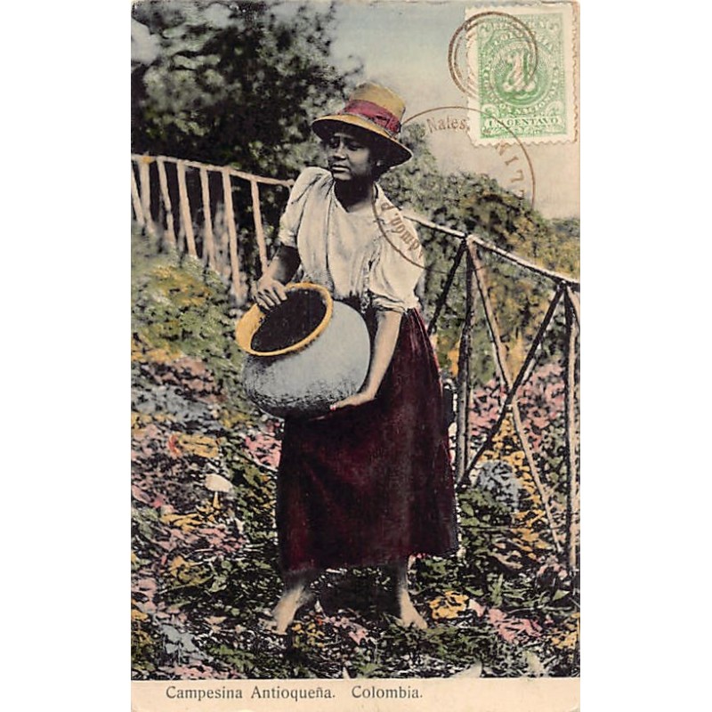 Rare collectable postcards of Colombia. Vintage Postcards of Colombia