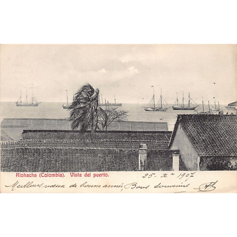 Rare collectable postcards of Colombia. Vintage Postcards of Colombia