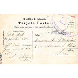 Rare collectable postcards of Colombia. Vintage Postcards of Colombia