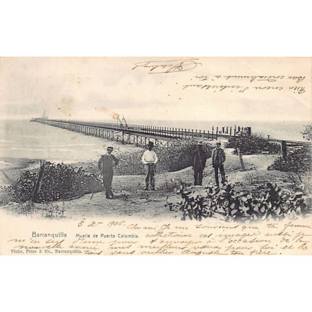 Rare collectable postcards of Colombia. Vintage Postcards of Colombia