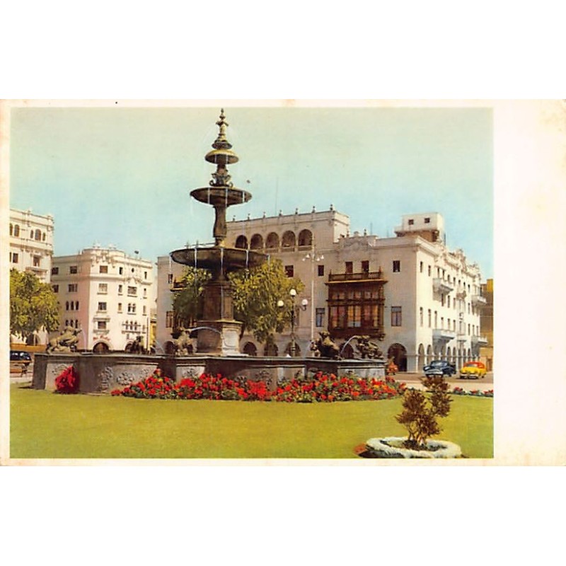 Rare collectable postcards of Peru. Vintage Postcards of Peru