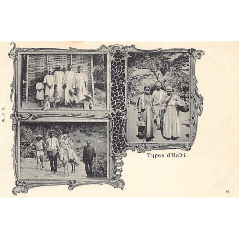 Rare collectable postcards of Haiti. Vintage Postcards of Haiti