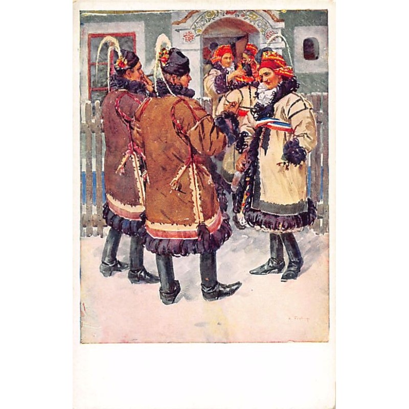 Rare collectable postcards of Czech Republic. Vintage Postcards of Czech Republic