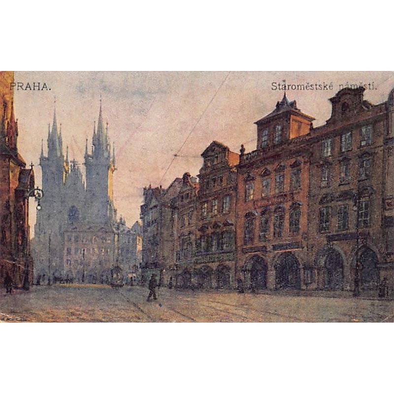 Rare collectable postcards of Czech Republic. Vintage Postcards of Czech Republic