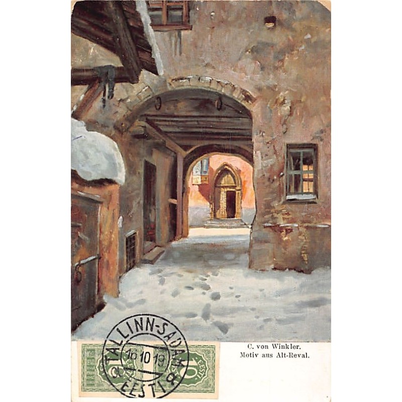 Rare collectable postcards of Estonia. Vintage Postcards of Estonia
