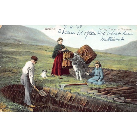 Rare collectable postcards of Ireland. Vintage Postcards of Ireland
