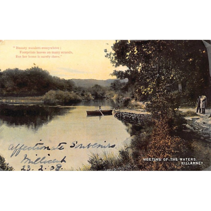 Rare collectable postcards of Ireland. Vintage Postcards of Ireland