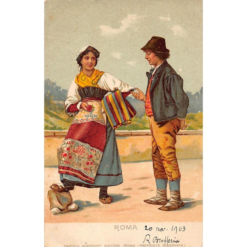 Rare collectable postcards of Italy. Vintage Postcards of Italy