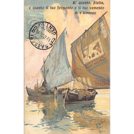 Rare collectable postcards of Italy. Vintage Postcards of Italy