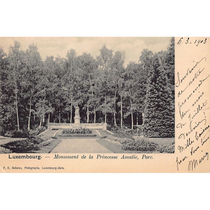 Rare collectable postcards of Luxembourg. Vintage Postcards of Luxembourg