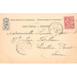 Rare collectable postcards of Luxembourg. Vintage Postcards of Luxembourg