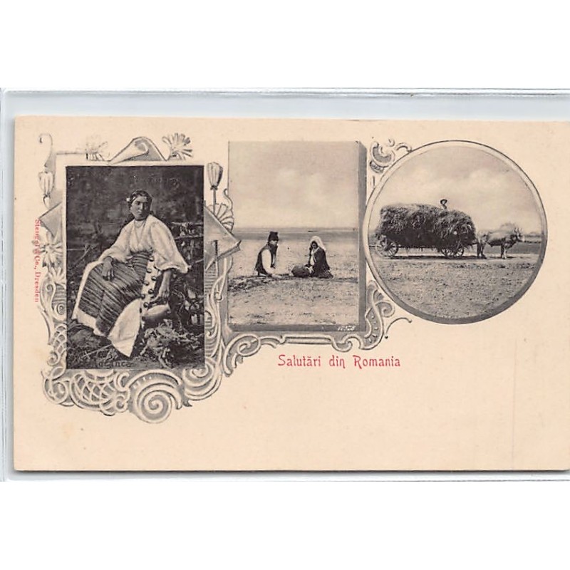 Rare collectable postcards of ROMANIA. Vintage Postcards of ROMANIA