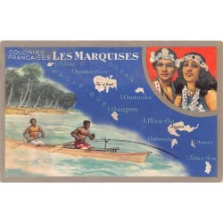 Rare collectable postcards of French Polynesia. Vintage Postcards of French Polynesia