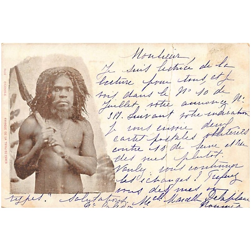 Rare collectable postcards of New Caledonia. Vintage Postcards of New Caledonia