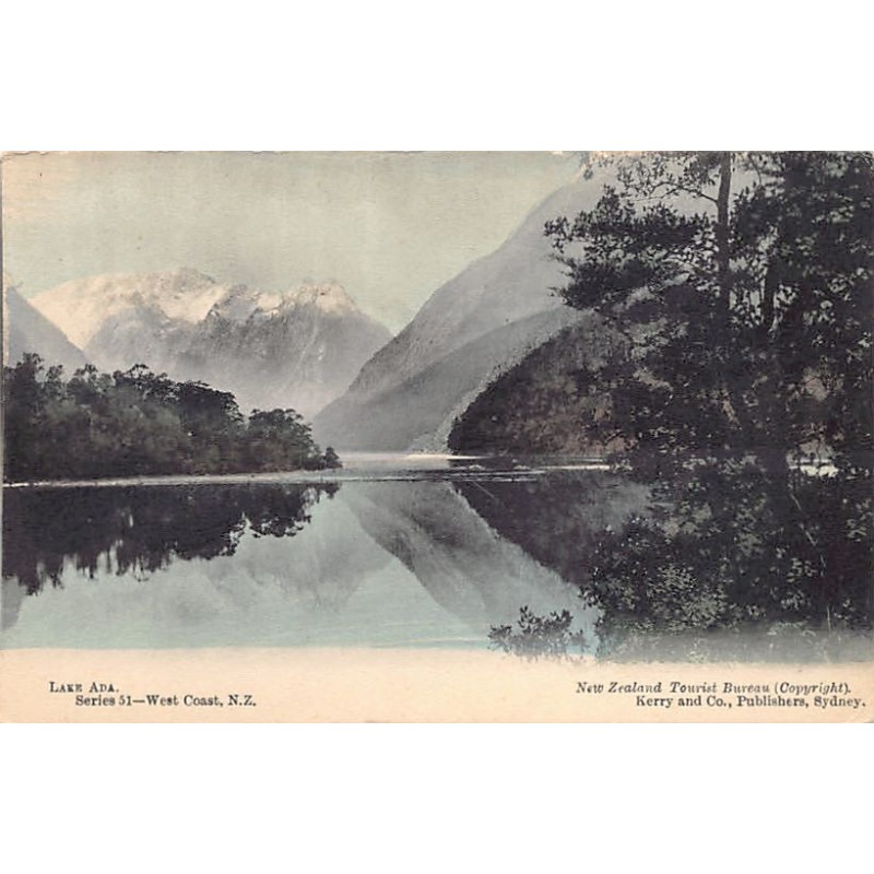 Rare collectable postcards of New Zealand. Vintage Postcards of New Zealand